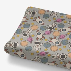 HawSkgFub Noah’s Ark Animal Boat Changing Pad Cover for Baby Girl Boy, Natural Elephant Bear Giraffe Rhino Ship Diaper Change Table Covers, Soft Safe Snug Fitted Changing Mat Sheets Fit 32"/34" x 16"