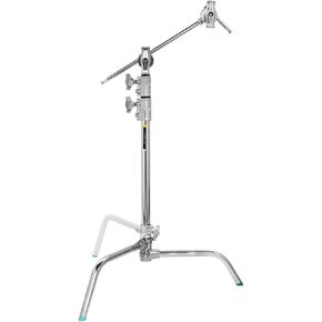 Flashpoint 20" Quick Release Turtle Base C-Stand Kit with 2.5" Grip Head & 20" Grip Arm (Black)