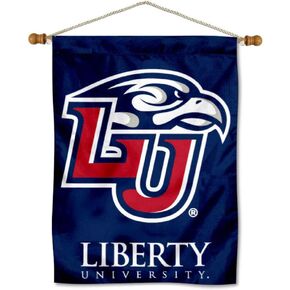 Liberty Flames Banner with Hanging Pole