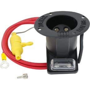 Golf Cart 48V Charger DC Cord Plug or Receptacle for Club Car DS Precedent Golf Buggies 2000 up, OEM No.# 101828901, 1018189-01,101802101 1017968-01 1018949-01