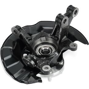 Front Left Side Steering Knuckle & Wheel Bearing Hub Assembly Compatible with Toyota Corolla1.8L, 2.4L 2009-2013, fit for Toyota Matrix 2009-2013, Replace for 698-381, 510070
