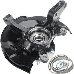 Steering Knuckle Wheel Hub Bearing Assembly Front Left Driver Compatible with Camry L4 2.2L 1997 1998 1999 2000 2001 698-473