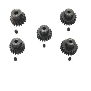32P 5mm Pinion Gear Set 17T 18T 19T 20T 21T with Hex Key for Arrma 6s 3s Bigrock Grantie Senton Typhon Notorious Kraton Outcast Talion Felony Mojave Upgrades Parts