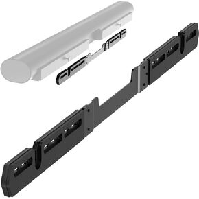 Wall Mount for Sonos Arc Soundbar (Black), Wall Mounts for Sonos Arc Sound Bar Mounts Under Tv, Hanging Mounting Bracket Compatible with for Sonos Arc Wall Mount