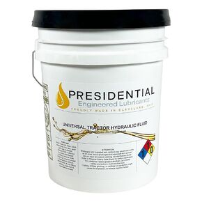 Presidential Universal Tractor Hydraulic Fluid - Universal Tractor Oil for Multiple Applications - Power Steering, Transmission - Industrial Lubricants and Premium Oils & Fluids - Made in USA (5 gal)