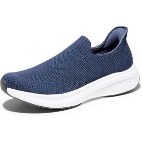 Bruno Marc Men's Hands Free Slip-on Loafers Comfortable Walking Shoes Breathable Kint Casual Sneakers