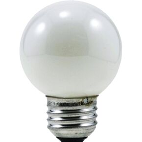 Sylvania Incandescent 25W G16.5 Globe Light Bulb, E26 Medium Base, 2850K Warm White Frosted Finish, 2 Count (Pack of 1)