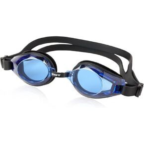 Sporti Unisex Adult Antifog Plus Goggle, Swim Goggles Men and Women Shatter-resistant, Antifog Coated Mirror/Non-Mirror Lens