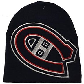 NHL Hockey Winter Skull Cap Cuffless Knit Beanie Toque Hat