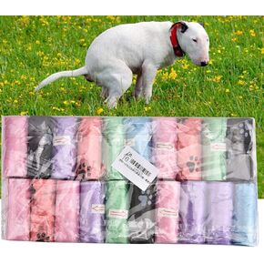 أكياس براز الكلاب، أكياس نفايات مريحة وصديقة للبيئة وقابلة للتحلل، للسفر لبدلات الاستحمام المبللة للقطط in Kuwait