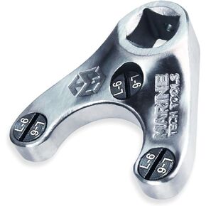 Marine Tech Tools 46mm Outboard Trim Tilt Pin Wrench (AMT0020) with L-6 Pins, Trim Caps fits Mercury Four Stroke 150hp, Tilt Caps fits Mercury Optimax (3 Cylinder Trim Units)