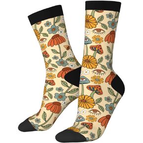 Colorful Stylish Socks Crew Novelty Socks Casual Dress Gifts For Men Women