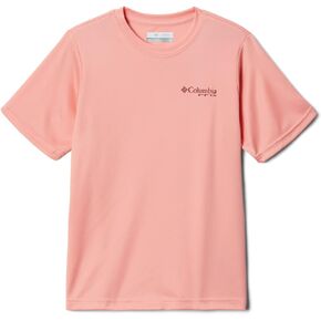 Columbia Boys' Terminal Tackle PFG Fish Flag Short Sleeve