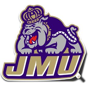 Desert Cactus James Madison University JMU Dukes Vinyl Decal Laptop Water Bottle Car Scrapbook Sticker (IND 001)