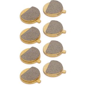 4 Pair Scooter Brake Pad Electric, Copper‑Based Low Noise Bike Brake Pads Brake Disc Pad Scooter Disc Brake Pad for Mountain Bike Bicycle