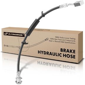 A-Premium Front Driver Brake Hydraulic Hose Compatible with Select Dodge and Jeep Models - Durango 2011-2016 2018-2021 6.4L 2021 6.2L, Grand Cherokee 2011-2015