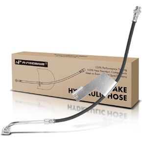 A-Premium Front Driver Brake Hydraulic Hose Compatible with Chevy and GMC Models - C3500 1990-2000, with Dual Rear Wheels - Replace# 22113475