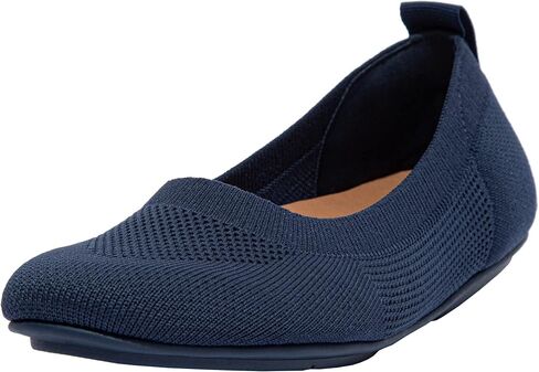 FitFlop Allegro E01 Multi-Knit Ballet Pumps Midnight Navy 9 M (B) in Saudi Arabia