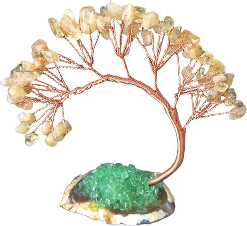 7 Chakra Crystal Tree- Money Tree Citrine Crystal Money Tree Amethyst Crystal in Saudi Arabia