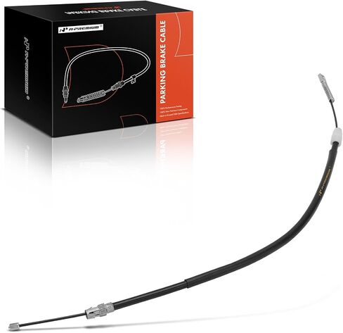 A-Premium Rear Driver Side Parking Brake Cable Assembly Compatible with Ford and Lincoln Models: F-150 F150, Mark LT, 2006-2008 - Replace # 8L3Z2A635AA in Saudi Arabia
