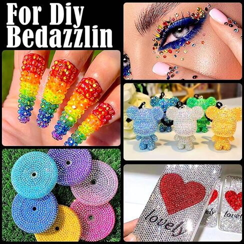 الجملة حقيبة السائبة 2000pcs 5mm الراتنج شقة الظهر حجر الراين، كريستال أصفر جولة غير الإصلاح راتنج أحجار الراين المسطحة للأظافر، البهلوانات، DIY بلينغ الزينة، فضفاض بريق كريستال الماس الحجر in Kuwait