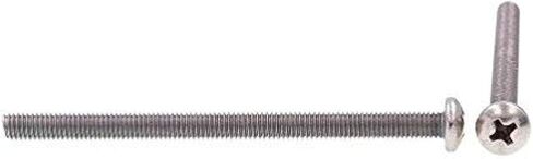براغي الماكينة Prime-Line 9129425، رأس المقلاة، محرك فيليبس، #10-32 × 3 بوصة، الصف 18-8 (10 عبوات) in Saudi Arabia