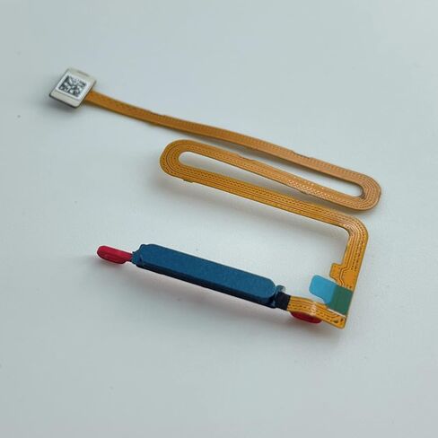 for Samsung Galaxy A03S SM-A037U A037U Fingerprint Sensor Power Button Flex Cable Replacement Black in Saudi Arabia