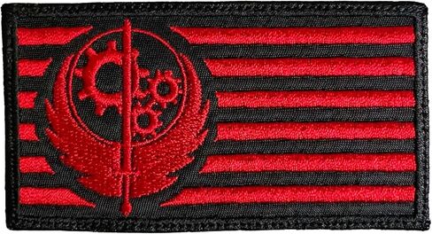 تداعيات 4 جماعة الإخوان المسلمين من الصلب العلم التصحيح - مضحك المعنويات التكتيكية المطرزة التصحيح هوك قفل دعم خلفية سوداء in Kuwait