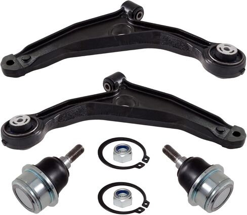 4Pcs Suspension Kit (K500120 x2 K641333 K641334) Front Lower Control Arm and Ball Joint Fit For 08-14 Do-dge Avenger 09-20 Journey /11-14 Ch-rysler 200 [# 4766423AA 4766424AA 5085914AB] in Saudi Arabia
