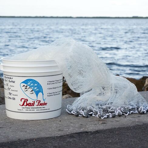 Bait Buster Menhaden Cast Net 5/8 Mesh 6 FT in Saudi Arabia