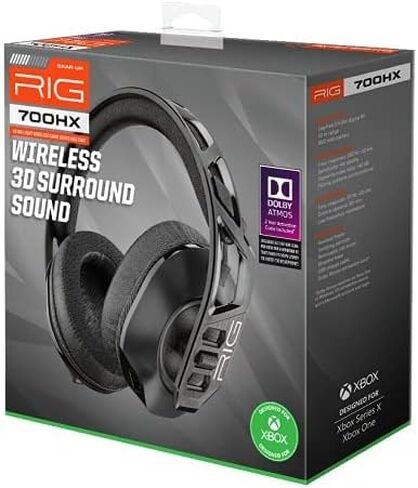 سماعة الألعاب اللاسلكية RIG 700HX خفيفة الوزن مع صوت محيطي ثلاثي الأبعاد لأجهزة Xbox Series X|S وXbox One والكمبيوتر الشخصي (متجددة) in Kuwait