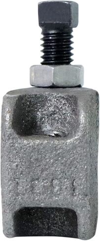 مشابك شعاع صغيرة عالمية، مشبك شعاع قضيب أمان حديدي UNC 3/8 بوصة، فتحة فك 1/2 بوصة، مشبك دعم الأنابيب العمودي على جدار الشعاع للنحاس، أنابيب PVC، 10 عبوات in Kuwait