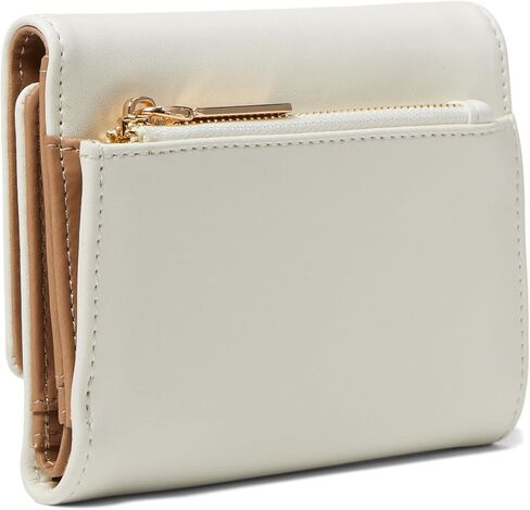 Anne Klein Women's Ak Medium Flap Wallet with Enamel Turn Lock in Kuwait