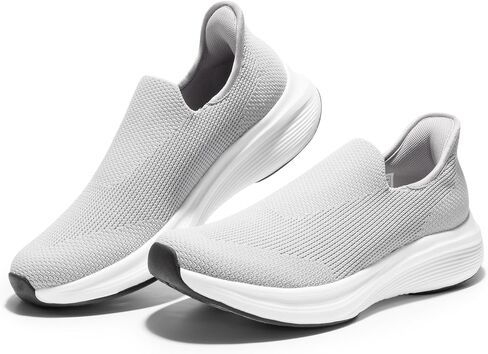 Bruno Marc Men's Hands Free Slip-on Loafers Comfortable Walking Shoes Breathable Kint Casual Sneakers in Saudi Arabia