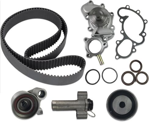 طقم مضخة مياه لشد حزام التوقيت - متوافق مع Toyota 4Runner 1996-2002 / لتويوتا T100 1995-1998 / لتويوتا تاكوما 1995-2004 / لتويوتا تندرا V6 2000-2004 DOHC "5VZFE" in Kuwait