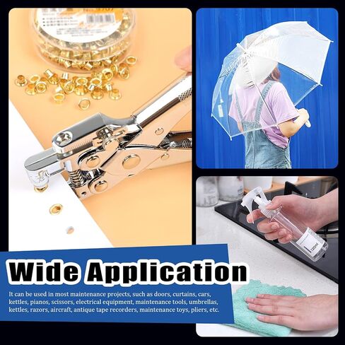Glarks 250Pcs 10mm-50mm Length Compression Springs Assortment Kit, 5 Size Mini Stainless Steel Springs for Home Repair Project in Saudi Arabia