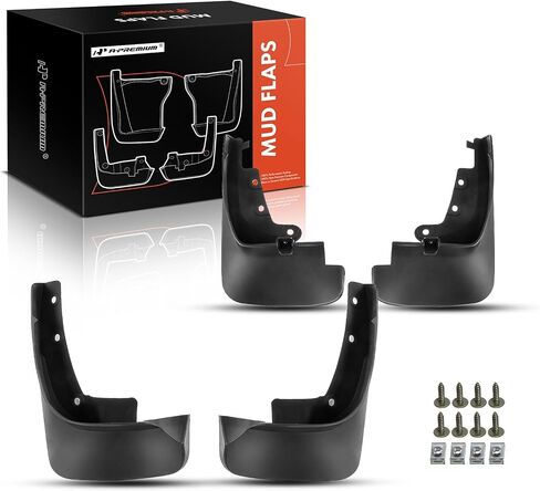 A-Premium Set of 4PCS Mud Flaps Splash Guards Mudguards Mudflaps Compatible with Ford F-150 SVT Raptor, 2010-2014, Crew Cab Extended Cab Pickup 4-Door, Front and Rear(Driver & Passenger Side) in Saudi Arabia