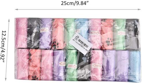 أكياس براز الكلاب، أكياس نفايات مريحة وصديقة للبيئة وقابلة للتحلل، للسفر لبدلات الاستحمام المبللة للقطط in Kuwait