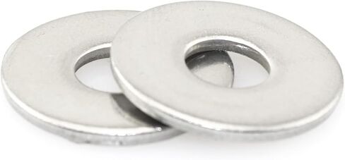 120PCS M4 x 12 x 1.0 Stainless Steel Flat Washers in Saudi Arabia