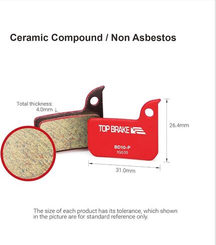TOP BRAKE Disc Bike Brake Pads for AVID SRAM Level TLM/Ultimate,Force 22/1,Red eTap HRD,Rival 1 / Rival 22,S700 B1, S900 HRD in Kuwait