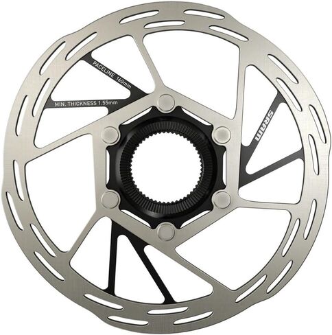 SRAM Paceline Disc Brake Rotor, 140mm, CenterLock, Silver/Black in Saudi Arabia