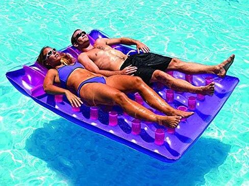 Swimline Double Mattress, Purple in Saudi Arabia