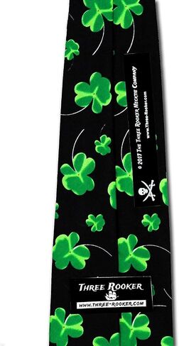 St. Patrick's Day Clover Fun Ties in Saudi Arabia