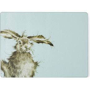 Wrendale Designs - 'Hare-Brained' Glass Worktop Saver