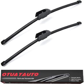 OTUAYAUTO Rear Windshield Wiper Blades - 2 Pieces of 13" Car Back Window Wiper - for Hyundai Elantra GT, I30 2012 2013 2014 2015 2016 2017