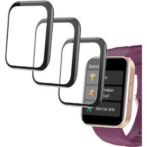 3D Screen Protector Compatible with RUIMEN D1 1.85" Smart Watch, 3-PACK
