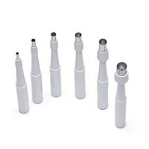 Scientific Labwares Disposable Punch Biopsy with Protective Cap, 5.0mm, Sterile, Single Punch Blade, Indivdually Packed (Box of 10)
