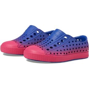 Native Shoes Kids Jefferson Ombre (Toddler/Little Kid) - Shoes for Kids - EVA Upper - Slip-on Styling Adventure Blue/Radberry Pink/Adventure Radberry Ombre 4 Toddler M