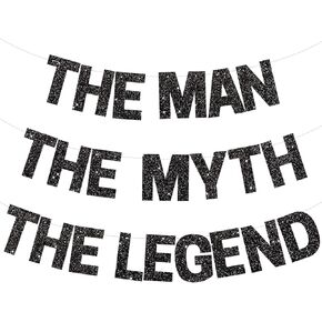 BEISHIDA Black The Legend Has Retired Banner,12ft,Pre-Strung Glitter Happy Retirement Banner, retirement party decorations,Happy Retirement Party Supplies for Men & Women (No DIY）