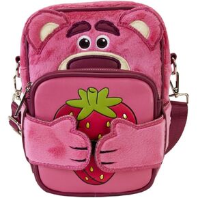 Loungefly Pixar Toy Story Lotso Plush Crossbuddies Crossbody Bag with Coin Bag